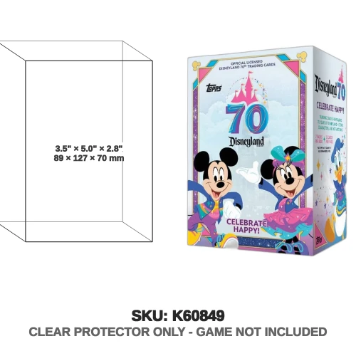 Disneyland 70th Anniversary 2025 Trading Card Value Box