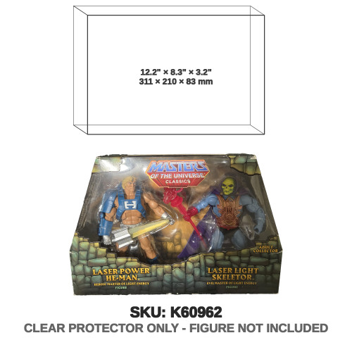 Laser Power He-Man vs Laser Light Skeletor Masters of the Universe Classics 2-Pack