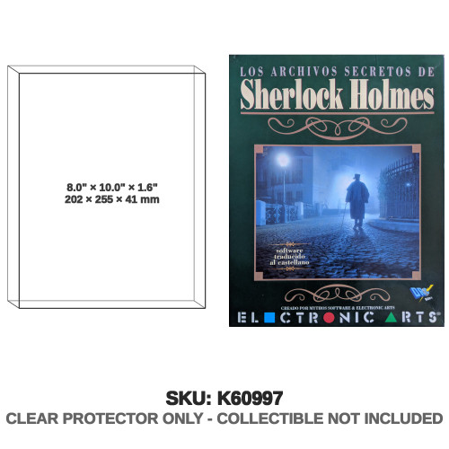 Broderbund Sherlock Holmes PC Lost Files Case Of Serrated Scalpel Spanish