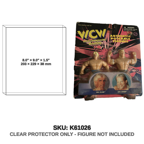 Original San Francisco Toy Makers WCW Ric Flair and Lex Luger