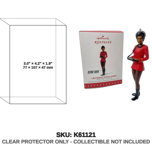 Hallmark Star Trek Keepsake Ornaments 2015 Legends Lieutenant Nyota Uhura Christmas Ornament