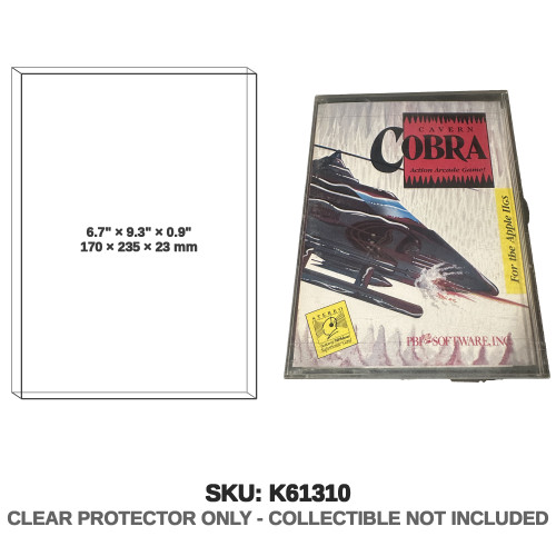 PBI Software Cavern Cobra Apple IIGS Case Box