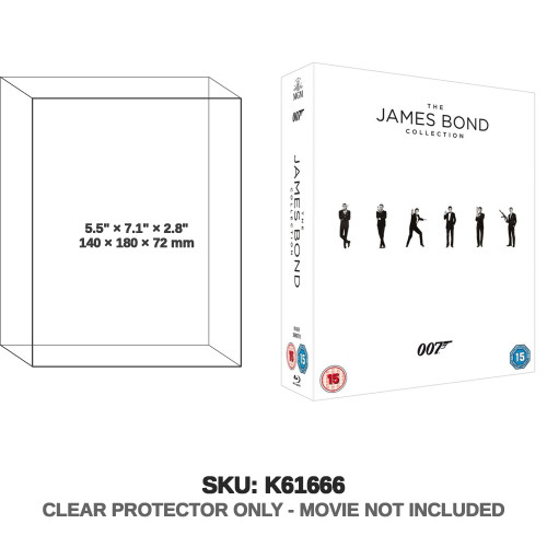 James Bond Blu-ray Boxset UK Release