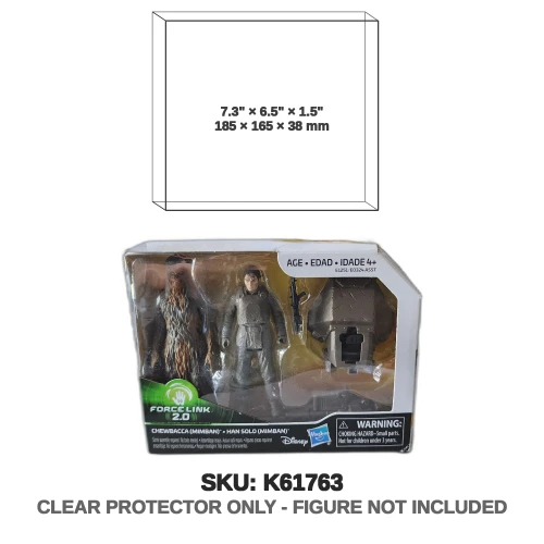 Hasbro Star Wars Force Link Chewbacca & Han Solo Mimban