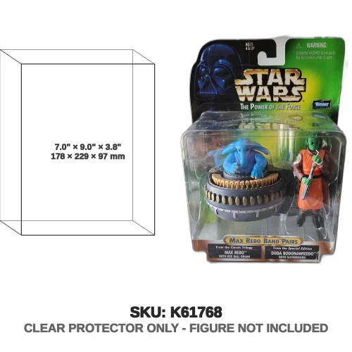 Max Rebo and Doda Bodonawieedo Star Wars POTF Figure 2-Pack