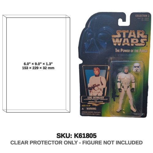 Luke Skywalker Stormtrooper Disguise Star Wars Power of the Force Figure