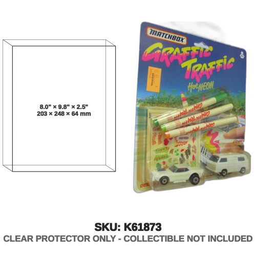 Matchbox Hot Wheels Graffic Traffic Hot Neon