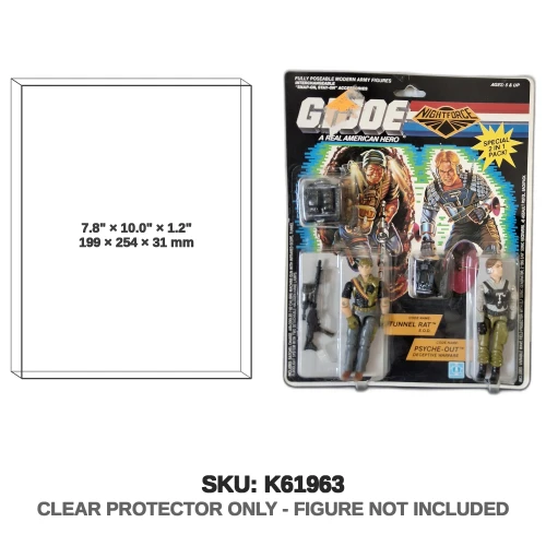 Tunnel Rat & Psyche-Out G.I. Joe Night Force Figure 2-Pack