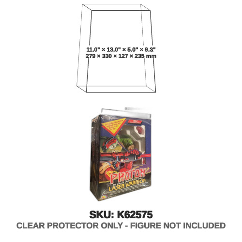 LJN Photon Leon Laser Warrior Trapezoid Box