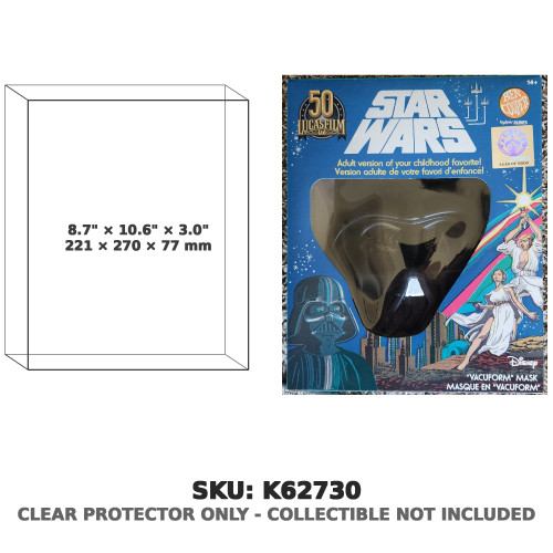 Disney Star Wars 50th Anniversary Darth Vader Vacuform Mask