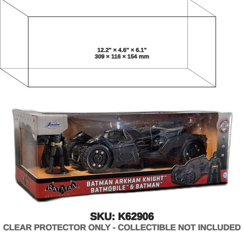 Batmobile & Batman Arkham Knight Diecast