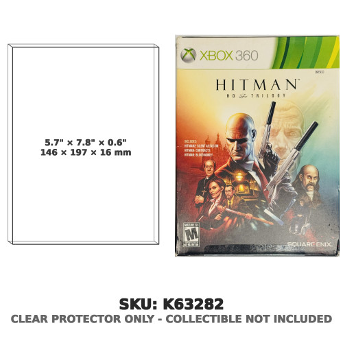 Hitman HD Trilogy with Artbook Xbox 360 Big Box