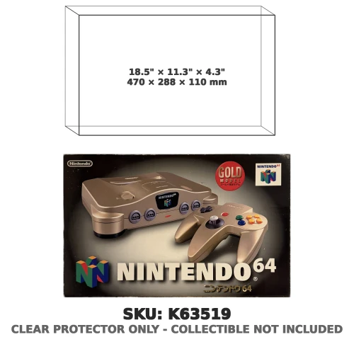 Nintendo 64 Console Gold Model Japanese Version