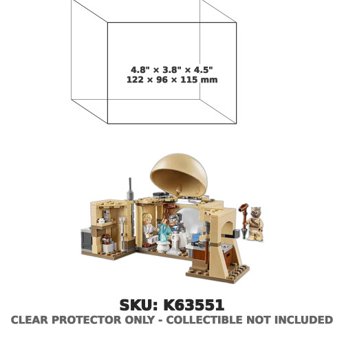 Obi-Wan's Hut Star Wars LEGO Set (Loose)