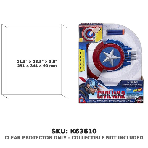 Captain America Civil War Blaster Reveal Shield Nerf