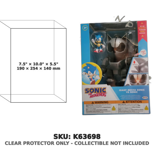 Giant Mecha Sonic vs Sonic Sonic the Hedgehog Figure Set