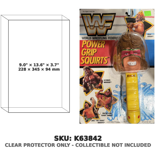 Ultimate Warrior WWF Power Grip Squirts Water Toy