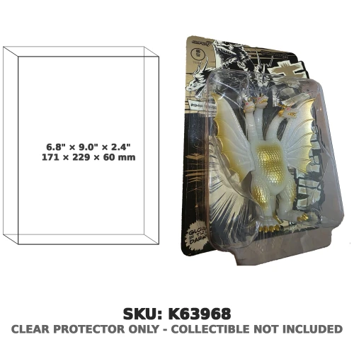 King Ghidorah Godzilla Super7 Glow-in-the-Dark Figure