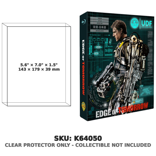 Edge of Tomorrow Blu-ray Steelbook Lenticular Full Slip