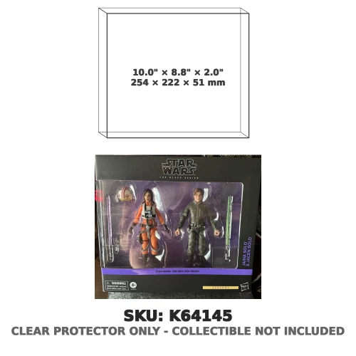 Jaina & Jacen Solo Star Wars Black Series New Jedi Order Figure 2-Pack