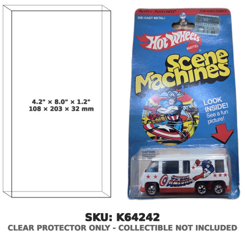 Captain America Hot Wheels Scene Machines Van