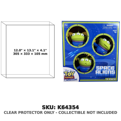 Space Aliens Toy Story Collection White Logo 3-Pack Figure Set