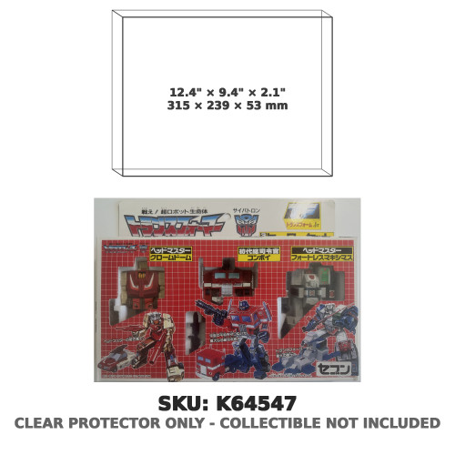 Convoy Chromedome Fortress Maximus Transformers Transform Jr Set (Japanese)