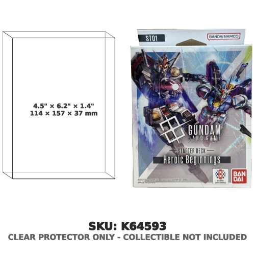 Gundam Card Game Heroic Beginnings Starter Deck ST01