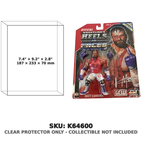 Matt Cardona GCW Heels and Faces Bloody Figure