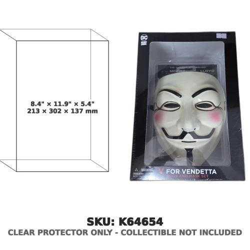 V for Vendetta Book and Mask Set