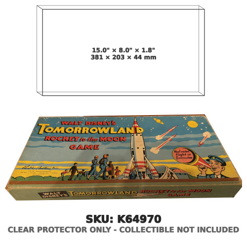 Walt Disney Tomorrowland Rocket to the Moon Board Game