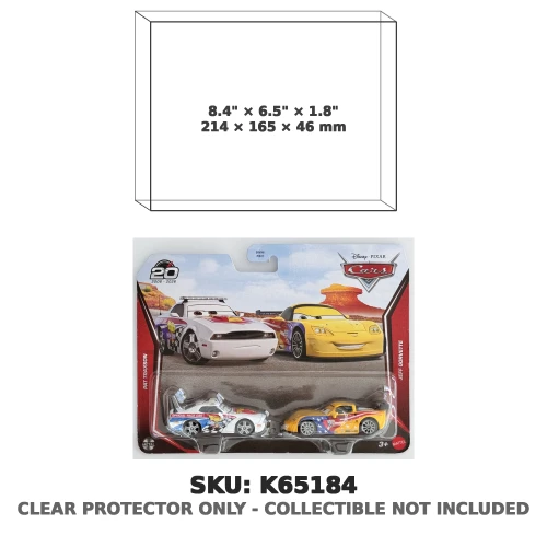 Pat Traxson & Jeff Gorvette Cars 20th Anniversary Die-Cast 2-Pack