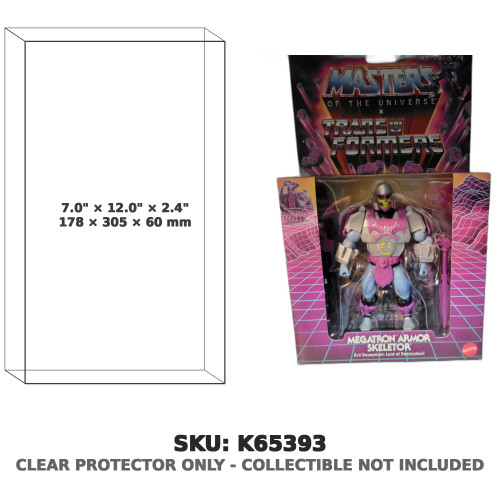 Megatron Armor Skeletor Masters of the Universe x Transformers Figure