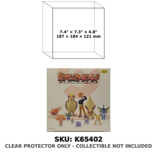 Pokemon Scale World Kanto V2 Paldea V1 Figure Box