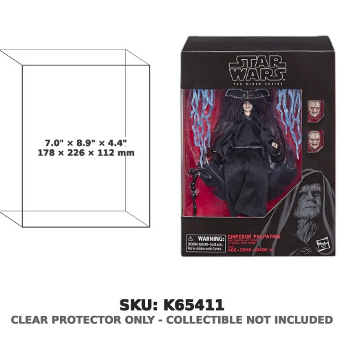 Emperor Palpatine & Throne Star Wars Black Series Figure