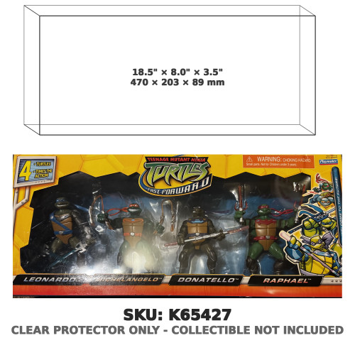 Teenage Mutant Ninja Turtles Fast Forward 4-Pack Figure Set
