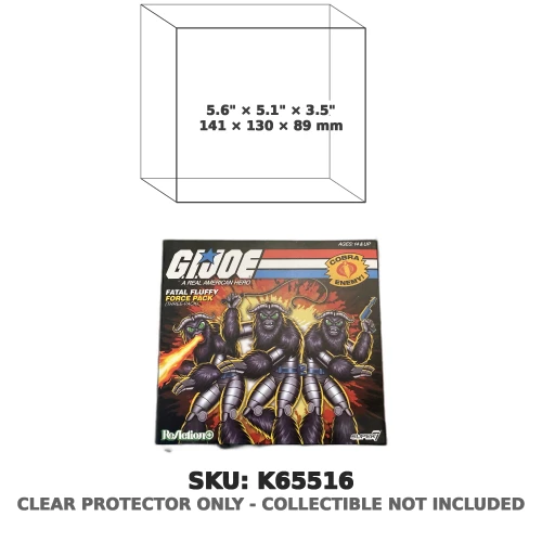 Fatal Fluffy Force Pack G.I. Joe ReAction Figure 3-Pack