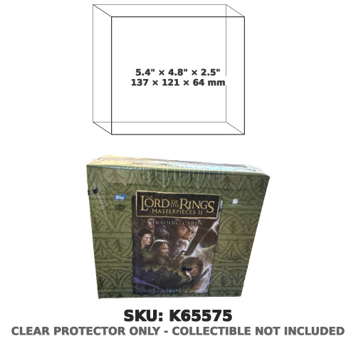 LOTR Masterpieces II Trading Cards Hobby Box 36 Packs