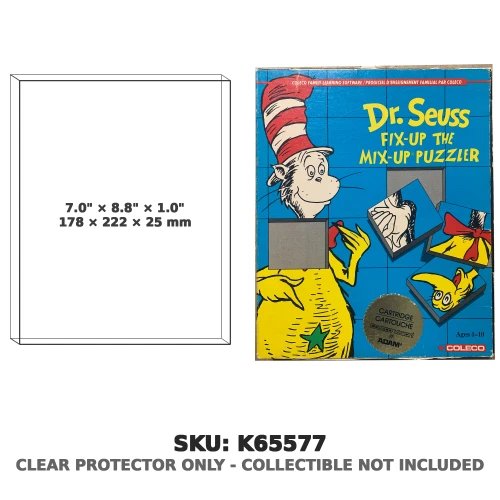 Dr. Seuss Fix-Up the Mix-Up Puzzler ColecoVision Game
