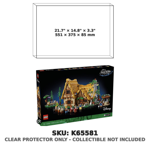 Snow White and the Seven Dwarfs' Cottage Disney Set 43242