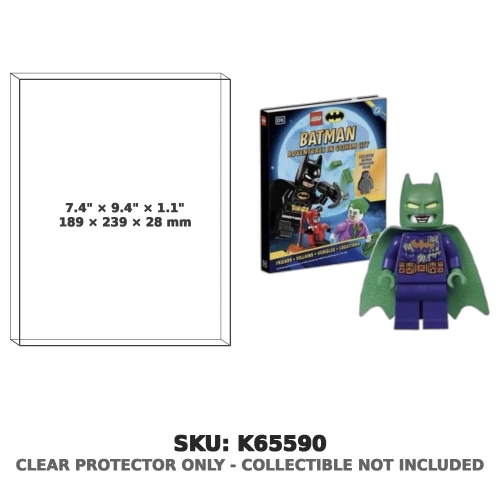 Batman Adventures in Gotham City LEGO DC Book with Minifigure