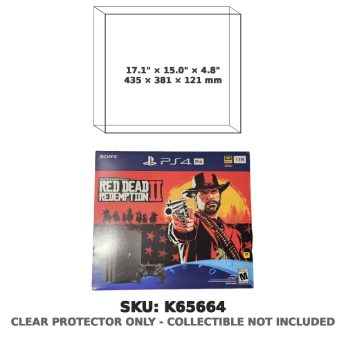 PlayStation 4 Pro 1TB Red Dead Redemption 2 Console Bundle