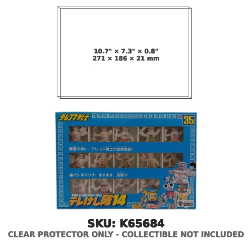 Tele-Keshi-Tai 14 Telecoma TC-35 Eraser Figure Set