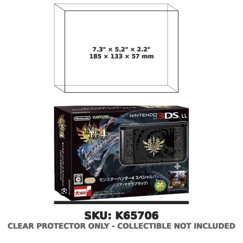 Monster Hunter 4 Nintendo 3DS LL Gore Magala Black Special Pack