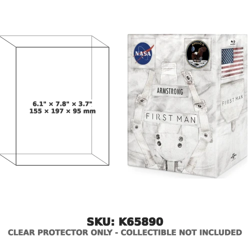First Man Manta Lab One Click Blu-ray with Jacket