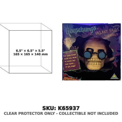 Curly Goosebumps Freaky Faces Hand Puppet