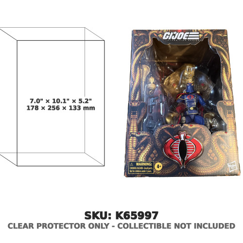 Hooded Cobra Commander with Throne G.I. Joe Classified Figure