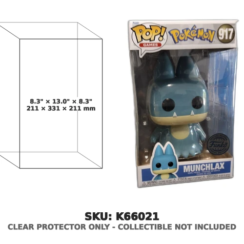 Munchlax #917 Pokemon 10-Inch Pop! Games Special Edition Figure