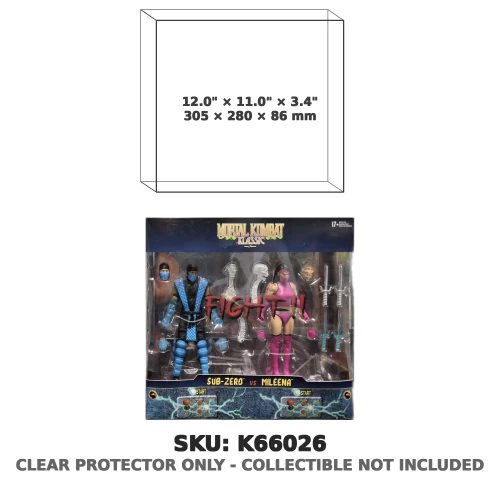 Sub-Zero vs Mileena Mortal Kombat Klassic Figure 2-Pack