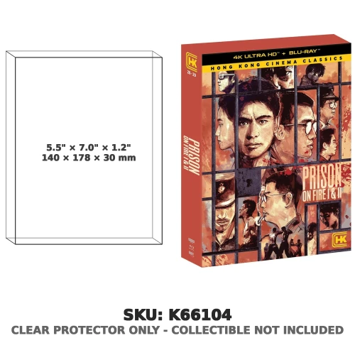 Prison on Fire I & II Hong Kong Cinema Classics 4K Ultra HD Blu-ray
